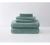 Tommy Bahama | Northern Pacific Collection, Juego de Toallas de baño Decorativas de Lujo para Hotel y SPA, absorbentes y Resistentes a la decoloración, 6 Piezas, Azul bahía