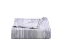 Tommy Bahama Sandy Shore - Manta a Rayas, Beige, Full/Queen