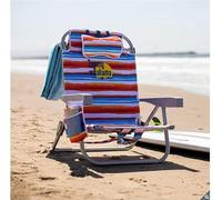 Tommy Bahama Silla Playa Rayas Aluminio, Multicolor, 70 CM
