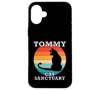 Tommy Cat Sanctuary Group Familia Reunión Nombre Carcasa para iPhone 16 Plus