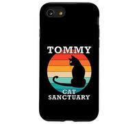 Tommy Cat Sanctuary Group Familia Reunión Nombre Carcasa para iPhone SE (2020) / 7 / 8