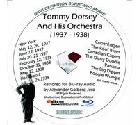 Tommy Dorsey (1937-38) And His Orchestra Restored For Blu-ray Audio [Alemania] [Blu-ray]