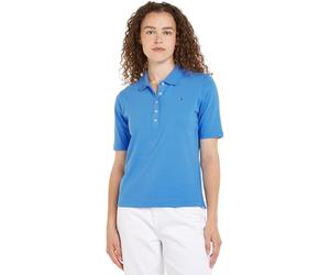Tommy Hilfiger 1985 Reg Pique Polo SS, Polos S/S Mujer, Blue Spell,