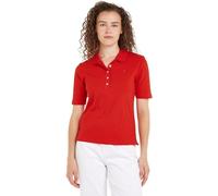 Tommy Hilfiger 1985 Reg Pique Polo SS, Polos S/S Mujer, Fierce Red,