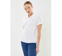 Tommy Hilfiger 1985 Slim Pique Polo WW0WW42047 S Blanco