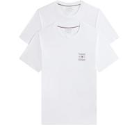 Tommy Hilfiger 2 Pack Chest Graphic Reg Tees Mw0mw45091 Camiseta S/S Hombre (Pack de 1)