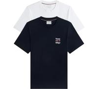 Tommy Hilfiger 2 Pack Chest Graphic Reg Tees Mw0mw45091 Camiseta S/S Hombre (Pack de 2)
