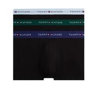 Tommy Hilfiger - 3-Pack Boxers Trunk Negro Cintura Elástica - Underwear - Hombre - Multicolor - S -