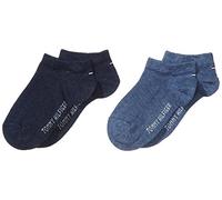 TOMMY HILFIGER 301390 Calcetines, Niños, Azul (Jeans 356), 35-38 (Tamaño del fabricante:035)