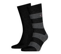 TOMMY HILFIGER 342021001 Calcetines, Hombre, Negro (Black 200), 39/42 (Tamaño del fabricante:039)