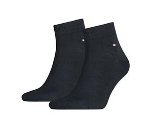 TOMMY HILFIGER 342025001 Calcetines, Hombre, Azul (Dark Navy 322), 43/46 (Tamaño del fabricante:043)