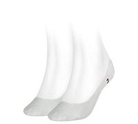 TOMMY HILFIGER 343025001 Calcetines, Mujer, Blanco (White 300), 35/38 (Tamaño del fabricante:035)