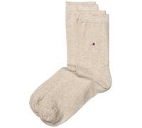 TOMMY HILFIGER 371221 Calcetines, Mujer, Beige (Light Melange 360), 35/38 (Tamaño del fabricante:035)