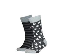 TOMMY HILFIGER 391334 Calcetines, Niños, Negro (Black 200), (Tamaño del fabricante:039)