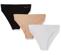 Tommy Hilfiger 3P Brazilian UW0UW03871 Brasileñas, Negro (Black/White/Misty Blush), S para Mujer