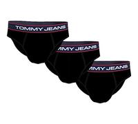Tommy Hilfiger 3P Brief UM0UM02970 Slips, Negro (Black/Black/Black), M para Hombre