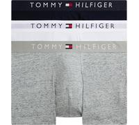 Tommy Hilfiger 3P Trunk WB UM0UM03908 - Traje de baño para Hombre, Multicolor (Gris Htr/Blanco/Cielo Desierto), Talla XS