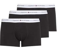 Tommy Hilfiger 3P WB Trunk, Bóxer Hombre, Rojo (TH Wht/TH Wht/TH Wht), XL (Pack de 3)