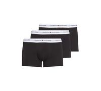 Tommy Hilfiger Calzoncillos bóxer Pack de 3 Hombre Trunks con Logotipo en la Cintura, Multicolor (TH Wht/TH Wht/TH Wht), L