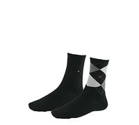 TOMMY HILFIGER 443016001 Calcetines, Mujer, Negro (Black 200), 35/38 (Tamaño del fabricante:035)
