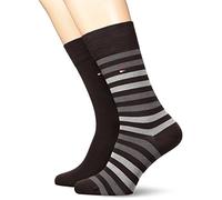 TOMMY HILFIGER 472001001 Calcetines, Hombre, Negro (Black 200), 43/46 (Tamaño del fabricante:043)