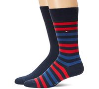 TOMMY HILFIGER 472001001 Calcetines, Hombre, Rojo (Original 085), 39/42 (Tamaño del fabricante:039)