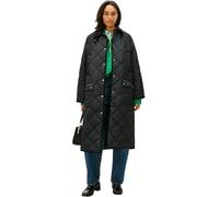 Tommy Hilfiger Abrigo acolchado con bandera para mujer, WW0WW47747, parka color negro (negro), talla 3XL, negro (negro), 3XL Grande