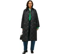 Tommy Hilfiger Abrigo acolchado con bandera para mujer, WW0WW47747, parka color negro (negro), talla 3XL, negro (negro), 3XL Grande