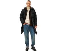 Tommy Hilfiger Abrigo Hombre Down Parka Abrigo acolchado, Negro (Black), S