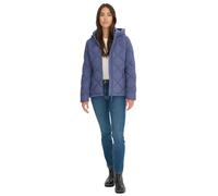 Tommy Hilfiger Abrigo ligero esencial para mujer, Azul corona, S