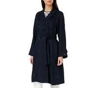 Tommy Hilfiger Abrigo Mujer Gabardina, Blau (Azul), 44