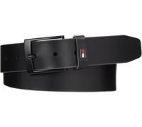 Tommy Hilfiger ADAN Leather 3.5 AM0AM12052 Cinturones, Negro (Black), 90 para Hombre
