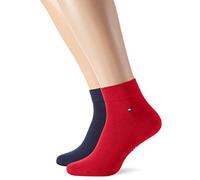 Tommy Hilfiger Adaptive Quarter Calcetines Hombre (Pack de 2)