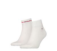 Tommy Hilfiger Adaptive Quarter Calcetines Hombre (Pack de 2)