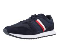 Tommy Hilfiger Adaptive Runner EVO Mix ESS Fm0fm04886Runner - Tenis para Hombre, Blue Desert Sky, 40 EU