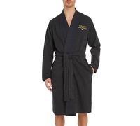 Tommy Hilfiger Albornoces para hombre, Gris (Dark Grey Ht), L