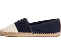 Tommy Hilfiger Alpargata de Ganchillo TH Script FW0FW09502 para Mujer, Azul, 6
