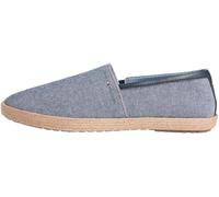 Tommy Hilfiger Alpargata Hilfiger Chambray FM0FM05793 para Hombre, Azul (Desert Sky), 10.5