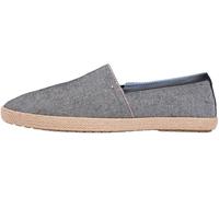 Tommy Hilfiger Alpargata Hilfiger Chambray FM0FM05793 para Hombre, Color Negro (Negro), 9