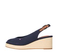Tommy Hilfiger FLAG MID WEDGE ESPAD 39 Azul