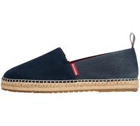 Tommy Hilfiger Alpargatas Hombre Flex Mix de Ante, Azul (Desert Sky), 45