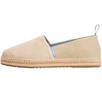 Tommy Hilfiger Alpargatas Hombre Flex Mix de Ante, Beige (Sandalwood), 40