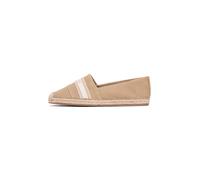 TOMMY HILFIGER Alpargatas marrón claro / offwhite 36 marrón claro / offwhite