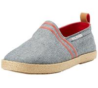 Tommy Hilfiger Alpargatas para Hombre Basic Tommy Flat Calzado de Tela, Azul (Desert Sky), 42
