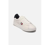 Tommy Jeans Sneaker con Suela Cupsole Hombre Archive '98 de Piel, Multicolor (RWB), 42