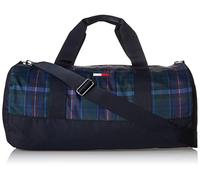 Tommy Hilfiger Ardin - Bolsa de Lona para Hombre, Color Verde/Multicolor, Talla única