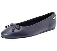 Tommy Hilfiger Bailarinas Mujer Essential Chic Bailarinas Elegantes, Azul (Space Blue), 37