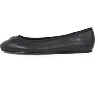 Tommy Hilfiger Bailarinas Mujer Hardware de Piel, Negro (Black), 41
