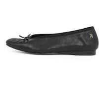 Tommy Hilfiger Ballerina Soft Leather Fw0fw08355, Bailarinas Mujer, Negro, 41 EU