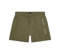 Tommy Hilfiger - Bañador de tiro medio con cordón - Swimwear - Hombre - Verde - S -